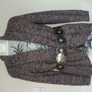 NWT Christopher and Banks Cardigan Sweater does not include belt